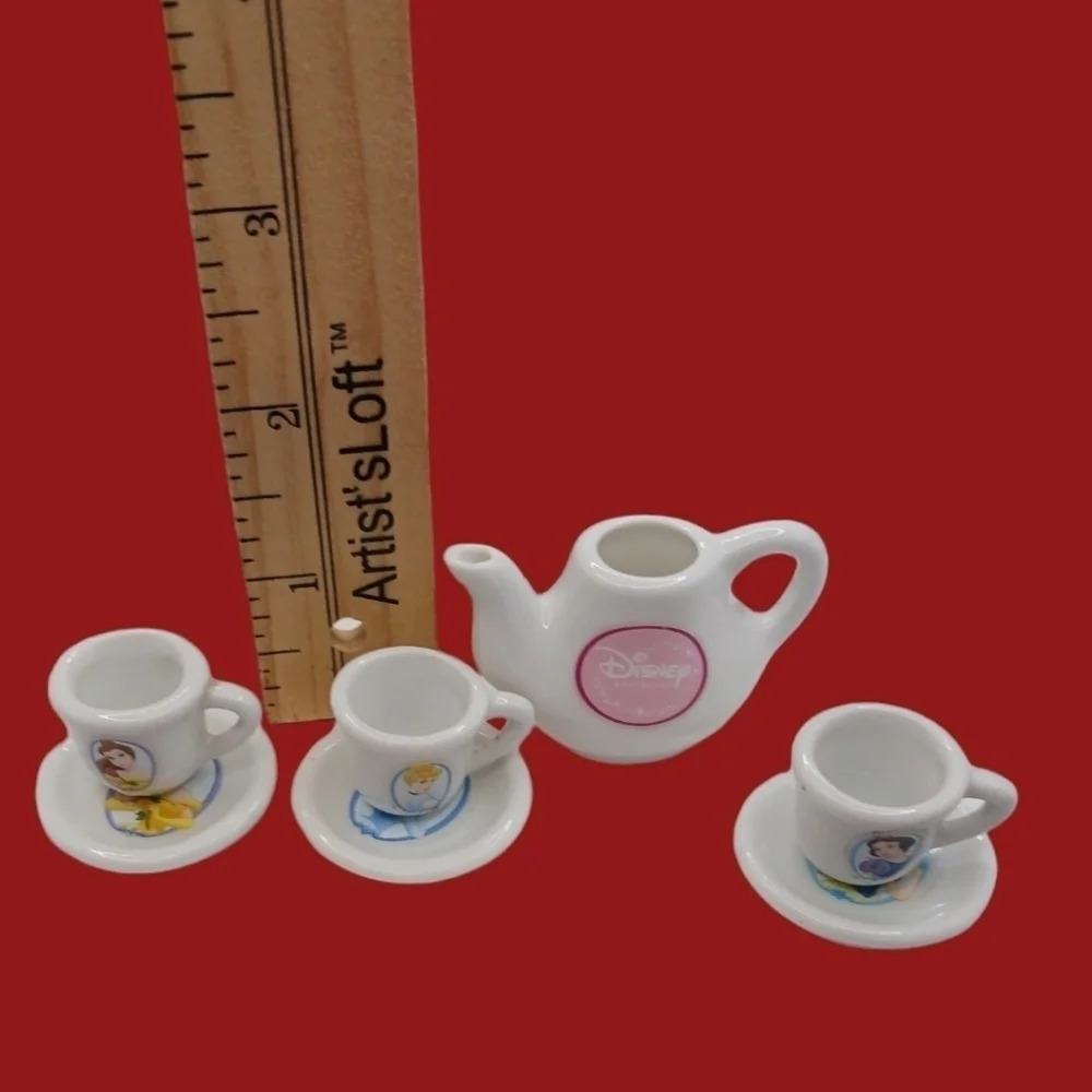 Disney princess tiny tea set 7pcs - Picture 10 of 11